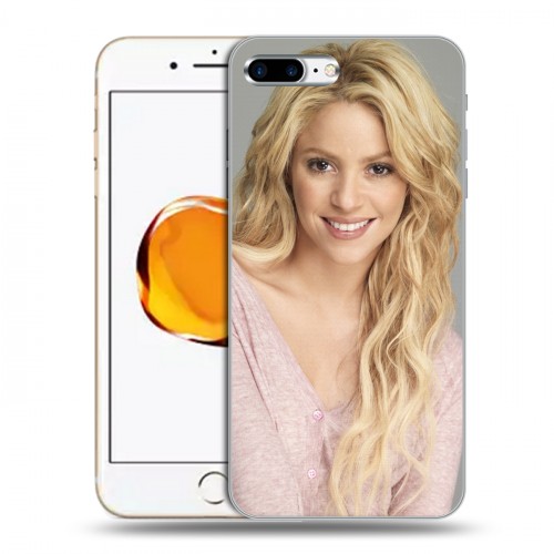 Дизайнерский силиконовый чехол для Iphone 7 Plus / 8 Plus Shakira