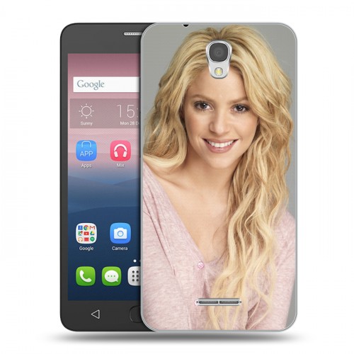 Дизайнерский силиконовый чехол для Alcatel Pop 4 Shakira