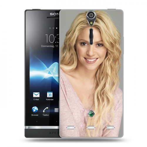 Дизайнерский пластиковый чехол для Sony Xperia S Shakira