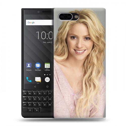 Дизайнерский пластиковый чехол для BlackBerry KEY2 Shakira