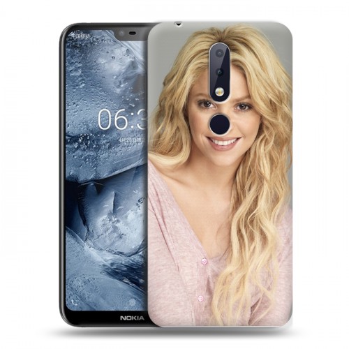 Дизайнерский пластиковый чехол для Nokia 6.1 Plus Shakira