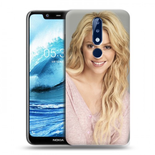 Дизайнерский силиконовый чехол для Nokia 5.1 Plus Shakira