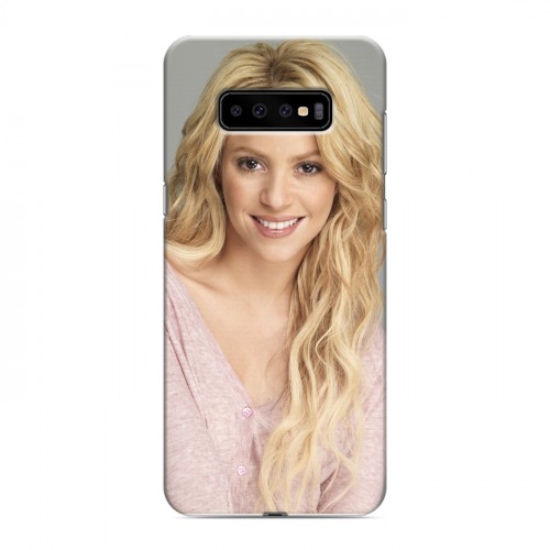 Дизайнерский пластиковый чехол для Samsung Galaxy S10 Plus Shakira