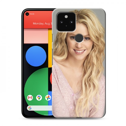 Дизайнерский пластиковый чехол для Google Pixel 5 Shakira