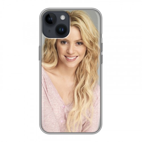 Дизайнерский пластиковый чехол для Iphone 14 Shakira