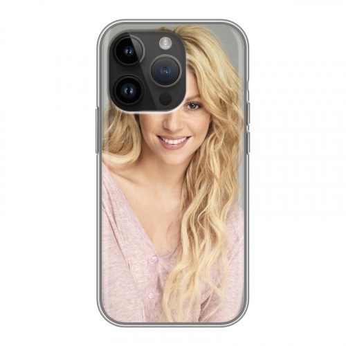 Дизайнерский силиконовый чехол для Iphone 14 Pro Shakira