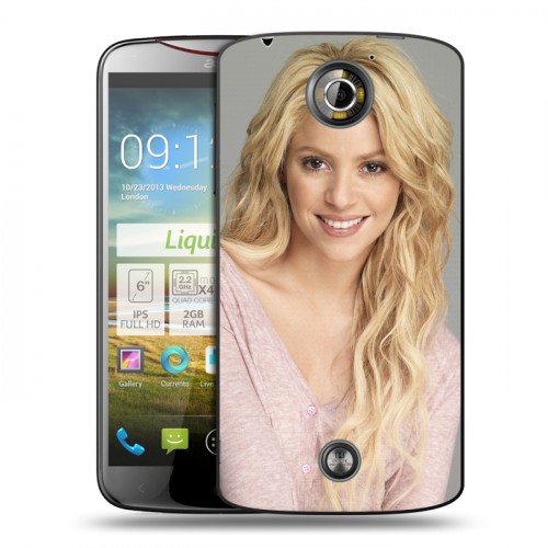 Дизайнерский пластиковый чехол для Acer Liquid S2 Shakira