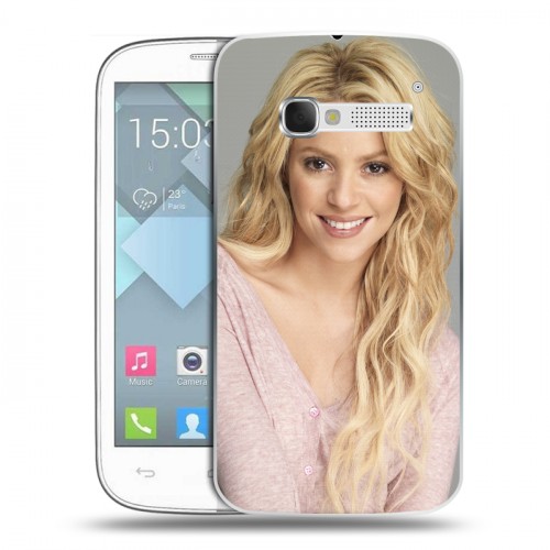 Дизайнерский пластиковый чехол для Alcatel One Touch Pop C5 Shakira