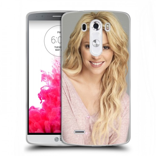 Дизайнерский пластиковый чехол для LG G3 (Dual-LTE) Shakira