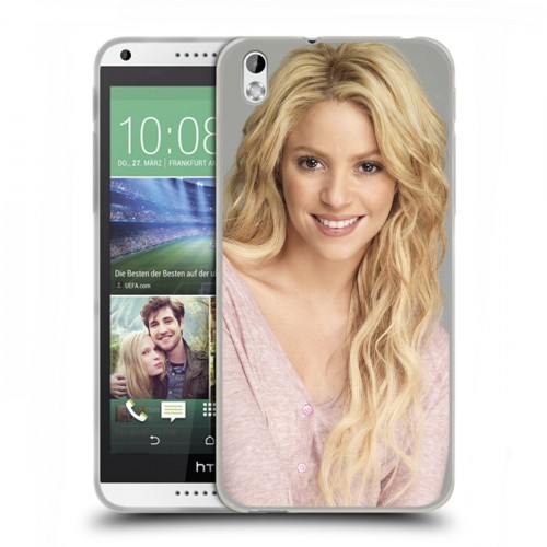 Дизайнерский пластиковый чехол для HTC Desire 816 Shakira