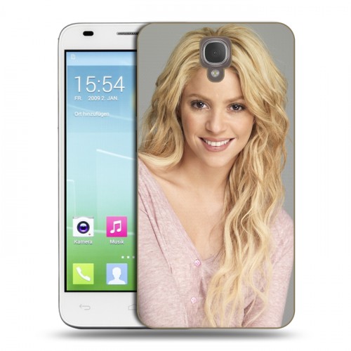 Дизайнерский пластиковый чехол для Alcatel One Touch Idol 2 S Shakira