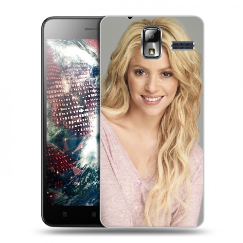 Дизайнерский силиконовый чехол для Lenovo S580 Ideaphone Shakira