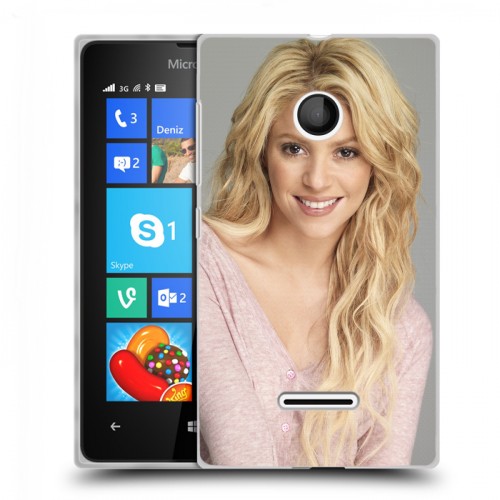 Дизайнерский пластиковый чехол для Microsoft Lumia 435 Shakira