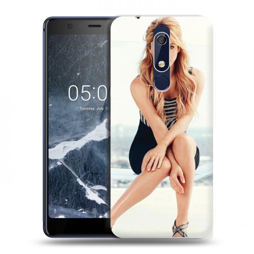 Дизайнерский пластиковый чехол для Nokia 5.1 Shakira