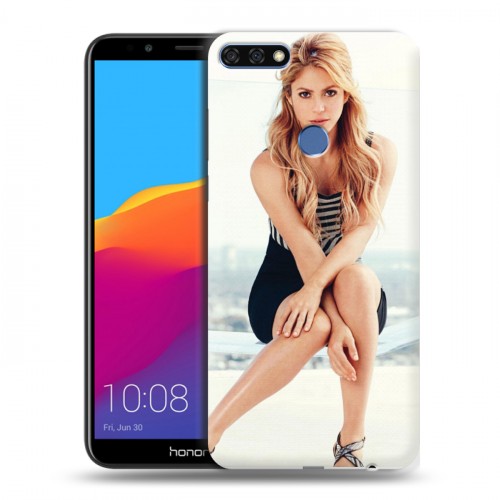 Дизайнерский пластиковый чехол для Huawei Honor 7C Pro Shakira