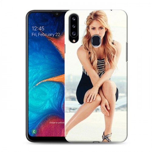 Дизайнерский пластиковый чехол для Samsung Galaxy A20s Shakira