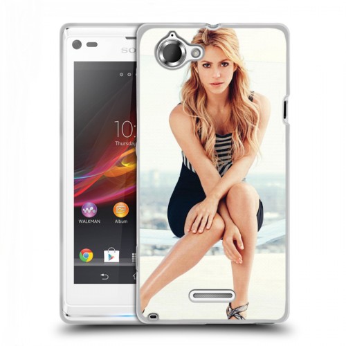 Дизайнерский пластиковый чехол для Sony Xperia L Shakira