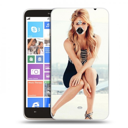 Дизайнерский пластиковый чехол для Nokia Lumia 1320 Shakira