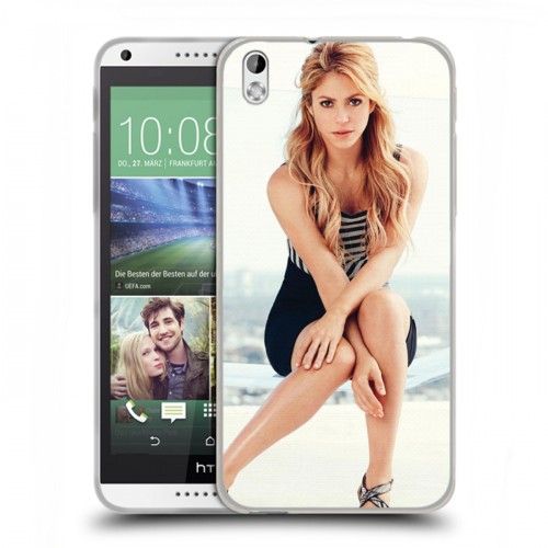 Дизайнерский пластиковый чехол для HTC Desire 816 Shakira