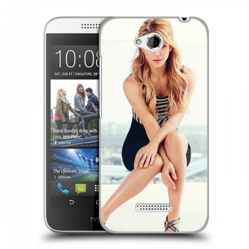 Дизайнерский пластиковый чехол для HTC Desire 616 Shakira