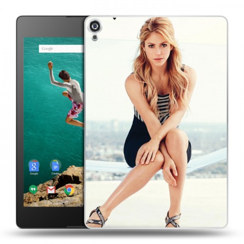 Дизайнерский пластиковый чехол для Google Nexus 9 Shakira