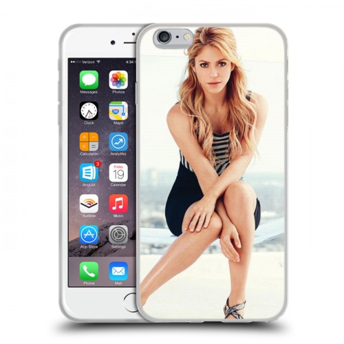 Дизайнерский силиконовый чехол для Iphone 6 Plus/6s Plus Shakira