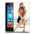 Дизайнерский пластиковый чехол для Microsoft Lumia 435 Shakira