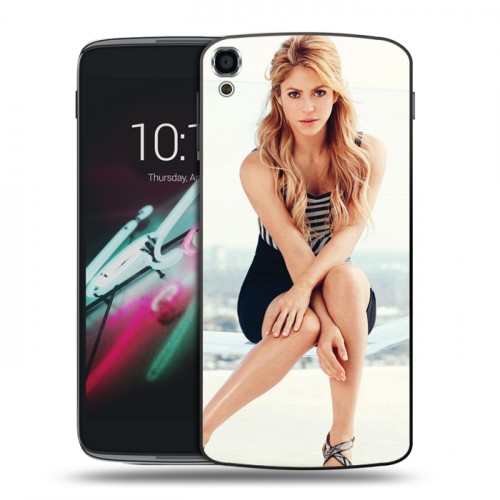 Дизайнерский пластиковый чехол для Alcatel One Touch Idol 3 (5.5) Shakira