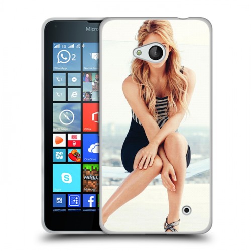 Дизайнерский пластиковый чехол для Microsoft Lumia 640 Shakira