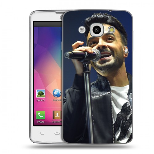 Дизайнерский пластиковый чехол для LG L60 Luis Fonsi