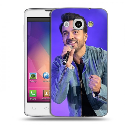 Дизайнерский пластиковый чехол для LG L60 Luis Fonsi