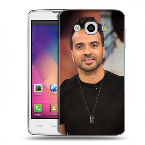 Дизайнерский пластиковый чехол для LG L60 Luis Fonsi