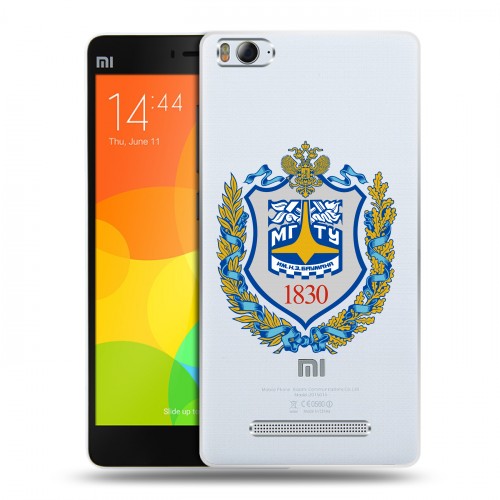 Дизайнерский пластиковый чехол для Xiaomi Mi4i Прозрачные Вузы Москвы