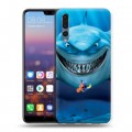 Дизайнерский силиконовый с усиленными углами чехол для Huawei P20 Pro В поисках немо