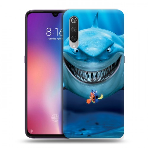 Дизайнерский силиконовый с усиленными углами чехол для Xiaomi Mi9 В поисках немо