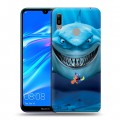 Дизайнерский пластиковый чехол для Huawei Y6 (2019) В поисках немо