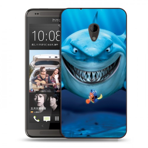 Дизайнерский пластиковый чехол для HTC Desire 700 В поисках немо