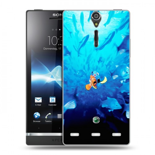 Дизайнерский пластиковый чехол для Sony Xperia S В поисках немо