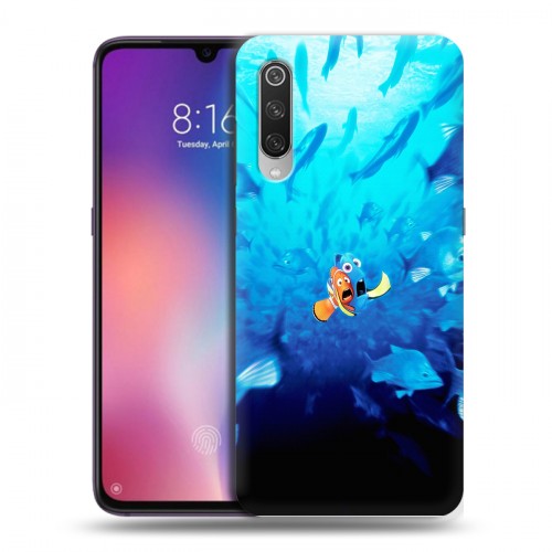 Дизайнерский силиконовый с усиленными углами чехол для Xiaomi Mi9 В поисках немо