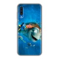 Дизайнерский силиконовый чехол для Samsung Galaxy A50 В поисках немо