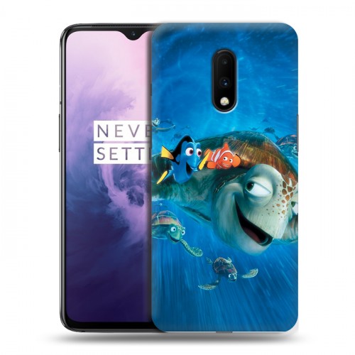 Дизайнерский пластиковый чехол для OnePlus 7 В поисках немо