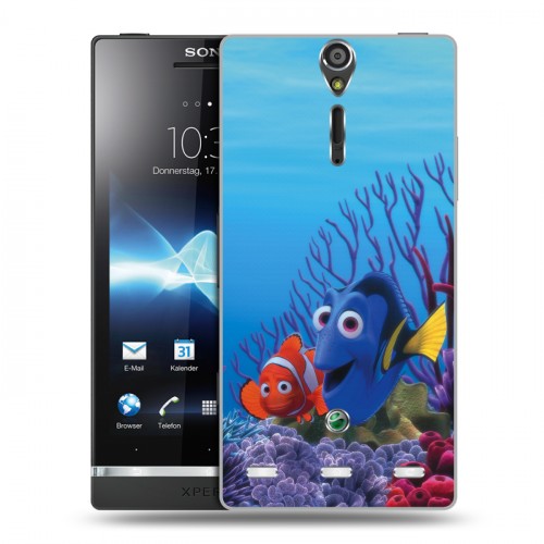 Дизайнерский пластиковый чехол для Sony Xperia S В поисках немо