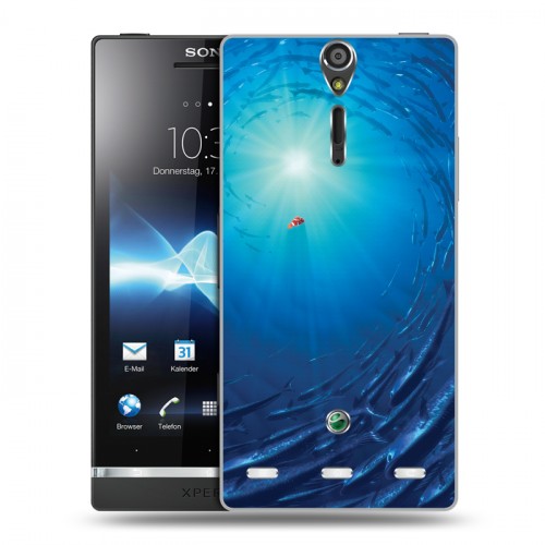 Дизайнерский пластиковый чехол для Sony Xperia S В поисках немо