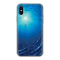 Дизайнерский силиконовый чехол для Iphone x10 В поисках немо