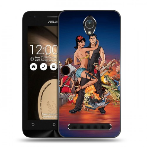 Дизайнерский пластиковый чехол для ASUS Zenfone Go Archer