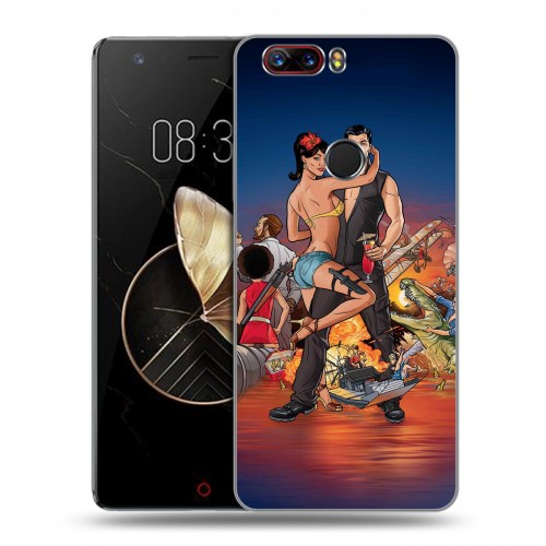 Дизайнерский пластиковый чехол для ZTE Nubia Z17 Archer