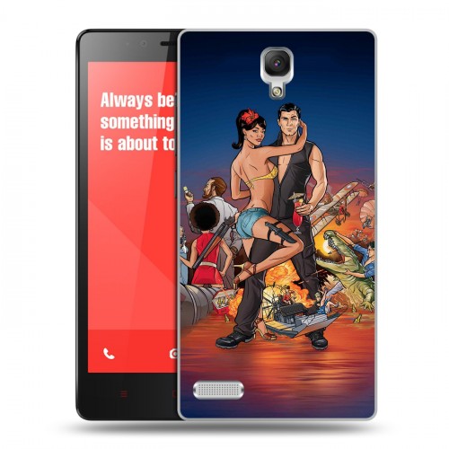 Дизайнерский силиконовый чехол для Xiaomi RedMi Note Archer