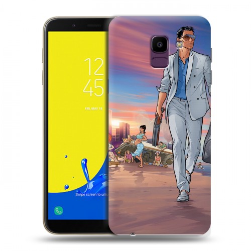 Дизайнерский пластиковый чехол для Samsung Galaxy J6 Archer