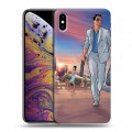 Дизайнерский силиконовый чехол для Iphone Xs Max Archer