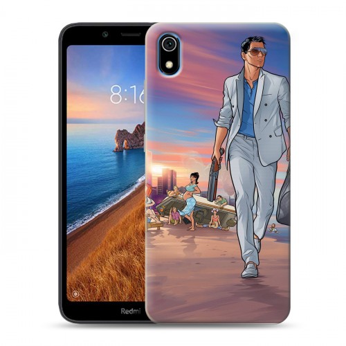 Дизайнерский силиконовый чехол для Xiaomi RedMi 7A Archer